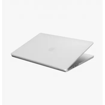 UNIQ Claro Hard Shell Case for MacBook Pro 14-inch M1/M2/M3/M4/M5 (2021-2026) - Smoke Matte Grey