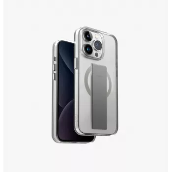 UNIQ Heldro Mag iPhone 15 Pro Max 6.7 inch MagClick Charging Case Lucent Clear