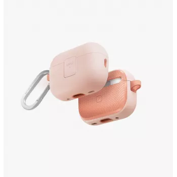 UNIQ Clyde Lock Case for AirPods Pro 2 (2022/2023) - Light Pink / Crepe Pink