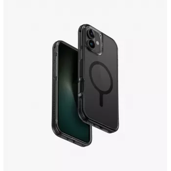 UNIQ Combat Case for iPhone 16 Plus 6.7-inch MagClick Charging Carbon Black