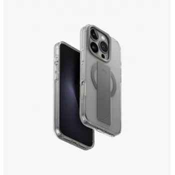 UNIQ Heldro Max Case for iPhone 16 Pro 6.3-inch MagClick Charging Clear Lucent