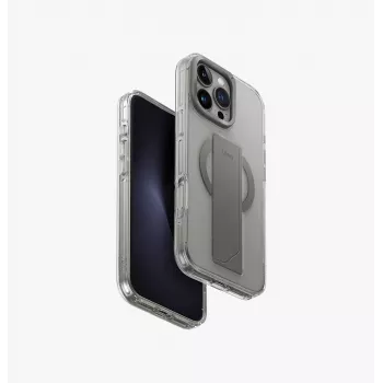 UNIQ Heldro Max Case for iPhone 16 Pro Max 6.9 inch MagClick Charging Clear Transparent
