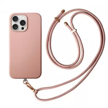 UNIQ Coehl Creme Case for iPhone 16 Pro 6.3 inch with Magnetic Charging, Ballet Pink