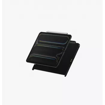 UNIQ Axel Folio Case for iPad Air 11 M2 2024 / M3 2025 / M4 2026 / iPad Air 10.9 (2022/2020) / iPad Pro 11 (2022/2021) - Black Ebony