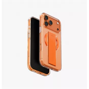 UNIQ Heldro Air Case for iPhone 17 Pro Max MagClick Charging, Orange