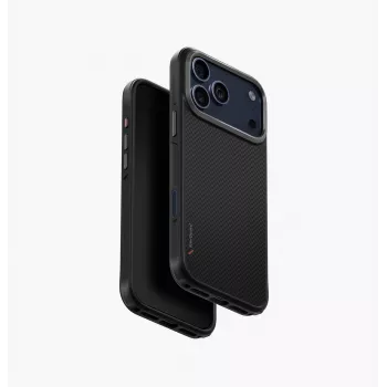 UNIQ Keva Case for iPhone 17 Pro Max MagClick Charging, Black