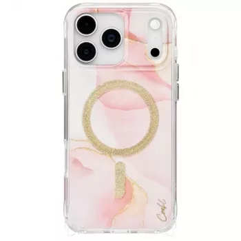 UNIQ Coehl Aeris Case for iPhone 17 Pro Max, Magnetic Charging, Pink