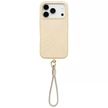 UNIQ Coehl Serina Case for iPhone 17 Pro, Magnetic Charging, Beige