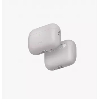 UNIQ Lino Silicone Case for AirPods Pro 3rd Gen, Beige