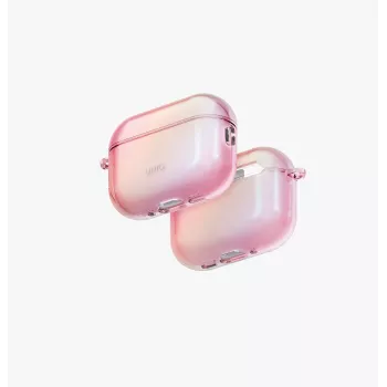 UNIQ Iridescia Case for AirPods Pro 3 Hang Case, Pink Prism