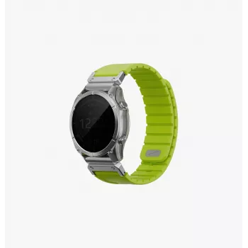 UNIQ Fluo Smart-Fit Silicone Strap for Garmin 26mm Lime