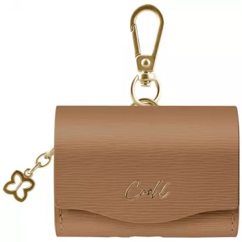 UNIQ Coehl Mirelle Wallet Case for AirPods Pro Brown