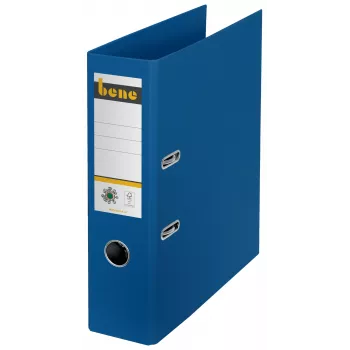 Bene No.1 Lever Arch File Blue Cardboard 8.0 cm A4