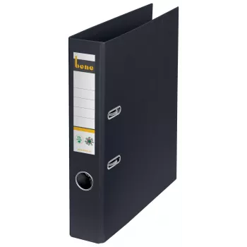 Bene No.1 Lever Arch File Black Cardboard 5.2 cm A4