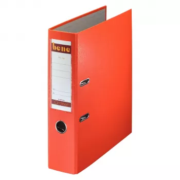 Esselte Leitz 291400OR A4 Lever Arch File, 80 mm Spine Width, 600 Sheet Capacity, Orange