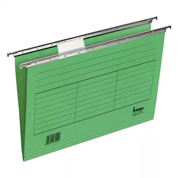 Bene 116505GN Vetro-Mobil Suspension File A4, Green