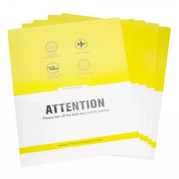 HURTEL 20 Pieces Self-Healing Hydrogel Film for Tablets, Plotter Cut (29 cm x 22.5 cm)