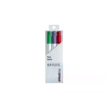 Cricut Fine Point Pens 0.4 mm, Assorted Colours, Water-Based Ink, 20-Pack (2007077)