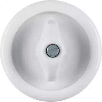 Hager WTW1000WBG Central Plate with Rocker, Porcelain White, Series 1930 by Rosenthal
