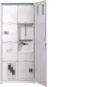 Hager universN FP82W5N Transformer/Meter Cabinet 1250x550x205mm 1 Meter Field APZ NAR NH00 SUT