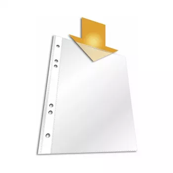 Durable protective cover - for A5 (148 x 210 mm) - clear (pack of 25)