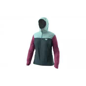 SALEWA Women's Dynafit Traverse 3L Jacket - Cinder/Cloud Blue, Size S