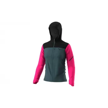 SALEWA Women's Dynafit Traverse 3L Hardshell Jacket - Cinder/Cabana, XS