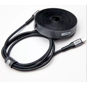 UNITEK OT142BK Hook and Loop Cable Tie 5m Black