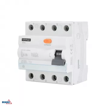 SCHELINGER Residual Current Circuit Breaker AC 4P 40A 30mA