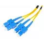 OPTIX singlemode duplex SC/UPC to SC/UPC fibre optic patch cable 2m