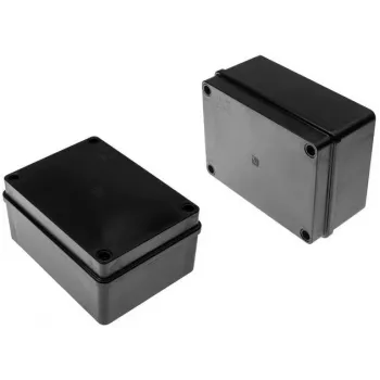 Hermetic Junction Box 150x110x70mm IP65 Halogen-Free Black PAWBOL S-B316C