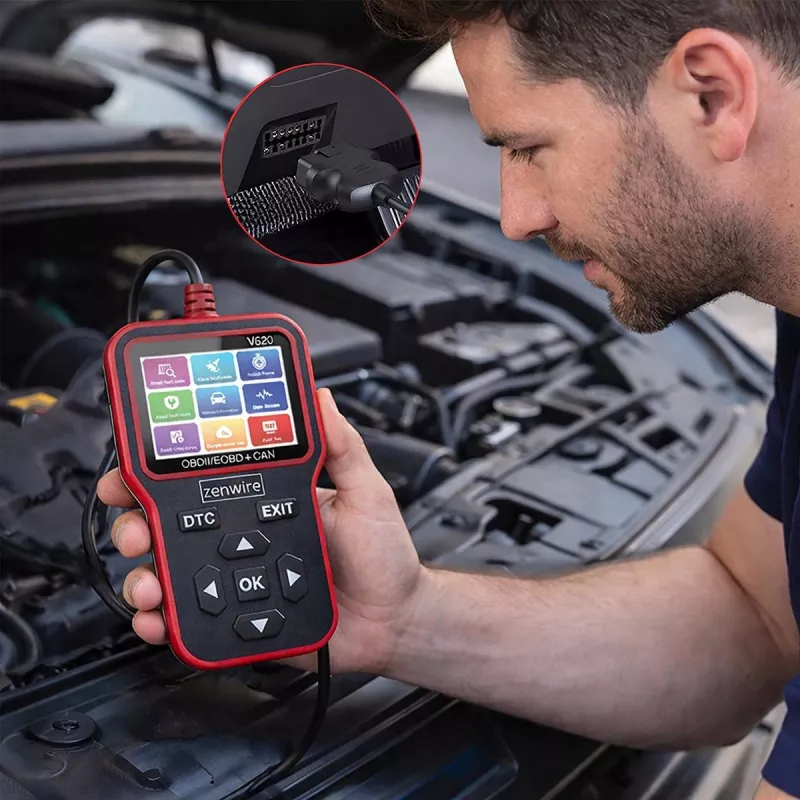 ZENWIRE V620 OBD2 ELM327 CAN interface diagnostic scanner