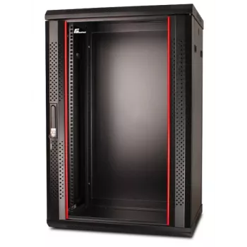 GETFORT CALI 19-inch 18U 600x450 wall-mounted rack cabinet black