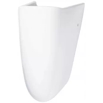 DEANTE Jasmin Half Pedestal for Washbasin - White, Ceramic, Wall-Mounted