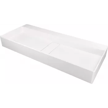 DEANTE Granite Countertop Washbasin with Grid - Graphite 500x400mm