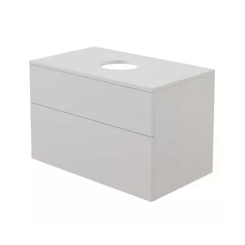 DEANTE CREA Vanity Unit with Basin Top 600x450x570 mm White MDF/Ceramic