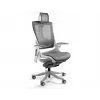 UNIQUE Wau 2 NW41 Ergonomic Office Chair, Charcoal/White Mesh