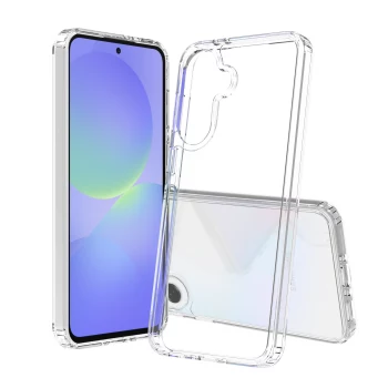 SCREENOR Bumper Case for Samsung Galaxy A37, Transparent