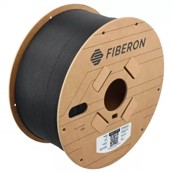 Polymaker Fiberon PA12-CF10 3D Printer Filament, 1.75 mm, 3 kg, Black (FG04002)