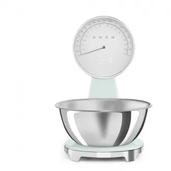SMEG Analogue and Digital Kitchen Scale Pastel Green KSF01PGWW