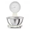 SMEG Analogue and Digital Kitchen Scale Cream KSF01CRWW