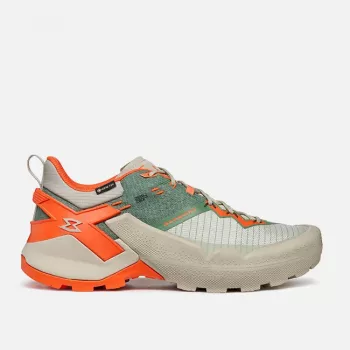 Garmont 9.81 Onyx GTX Approach Shoes - Agate Grey/Firecracker Orange - EU 41.5