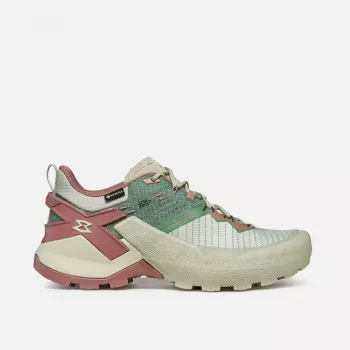 Garmont 9.81 Onyx GTX Approach Shoes for Women - Agate Grey/Hedge Green (EU 40)