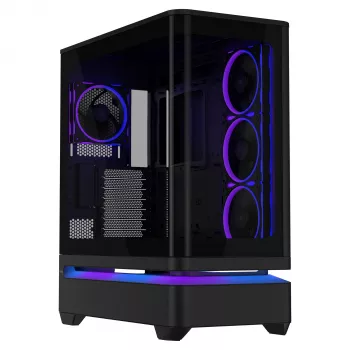 ASUS PRIME AP304 TG ARGB ATX Black Edition Gaming Case