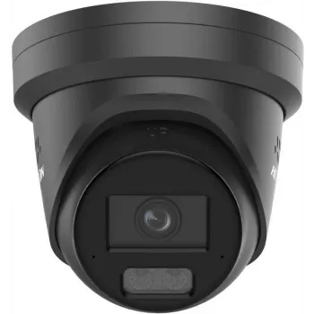 Hikvision DS-2CD2367G3-LIS2UY/SL 6 MP Outdoor Turret Camera with AcuSense, 2.8mm Lens, Black