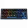 Ducky OK-M 75 mechanical gaming keyboard, 75% layout, hot-swappable KTT tactile switches, RGB lighting, ISO, black