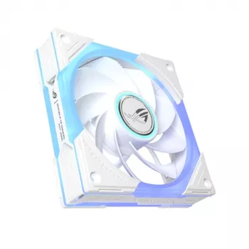 ASUS ROG Eurux GR120 ARGB Reverse Fan White Edition, 120 mm, Single Pack