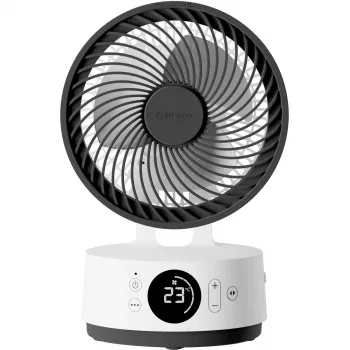 MeacoFan Sefte 6 Pedestal Fan White/Grey