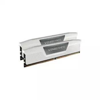 CORSAIR Vengeance RGB 32GB (2x16GB) DDR5 6000MHz CL38 White Desktop Memory Kit