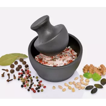 Zassenhaus MANO Cast Iron Mortar, 10 x 7.5 cm